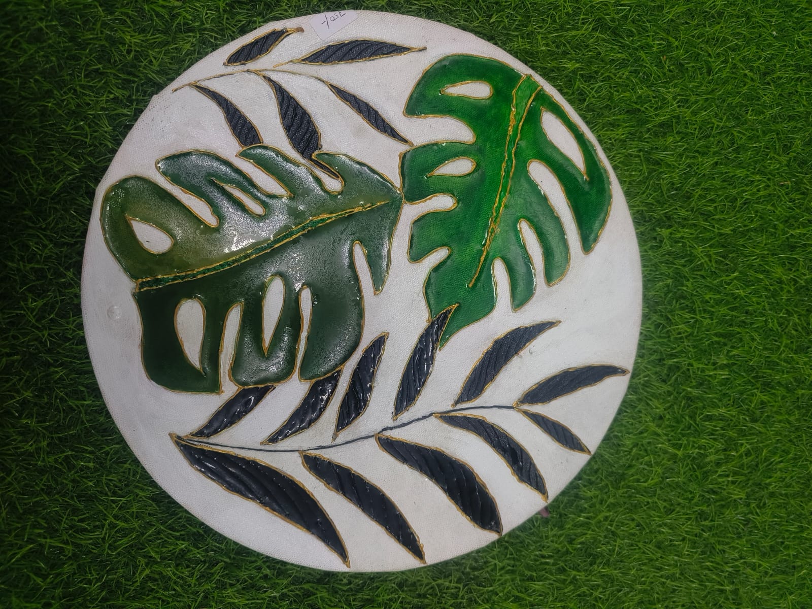 Handcrafted Botanical Resin Wall Decor - Zipal