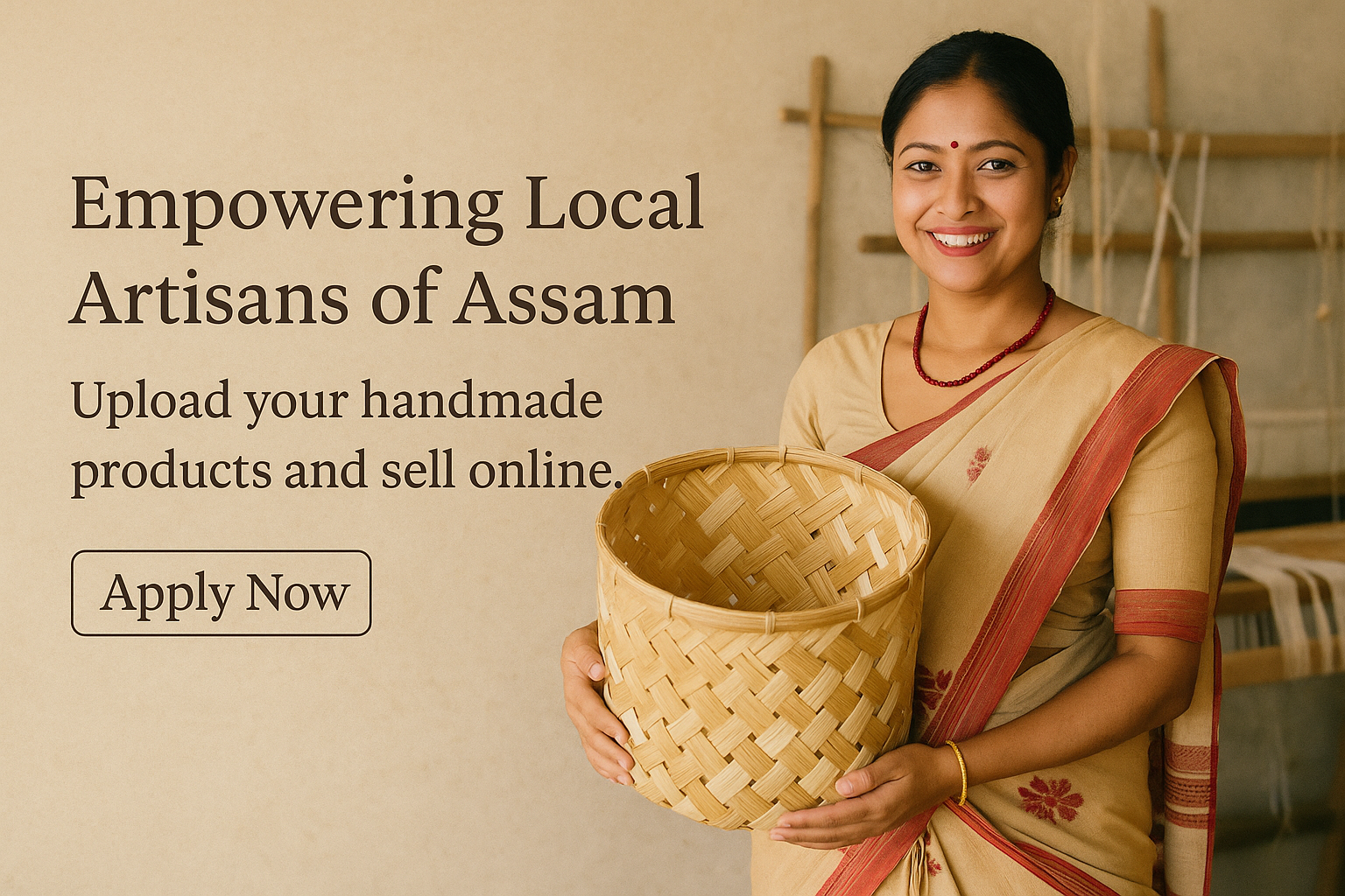 20251124 1649 assam artisans promotion simple compose 01katsa4q1fjfbnfwatb1ae8y7